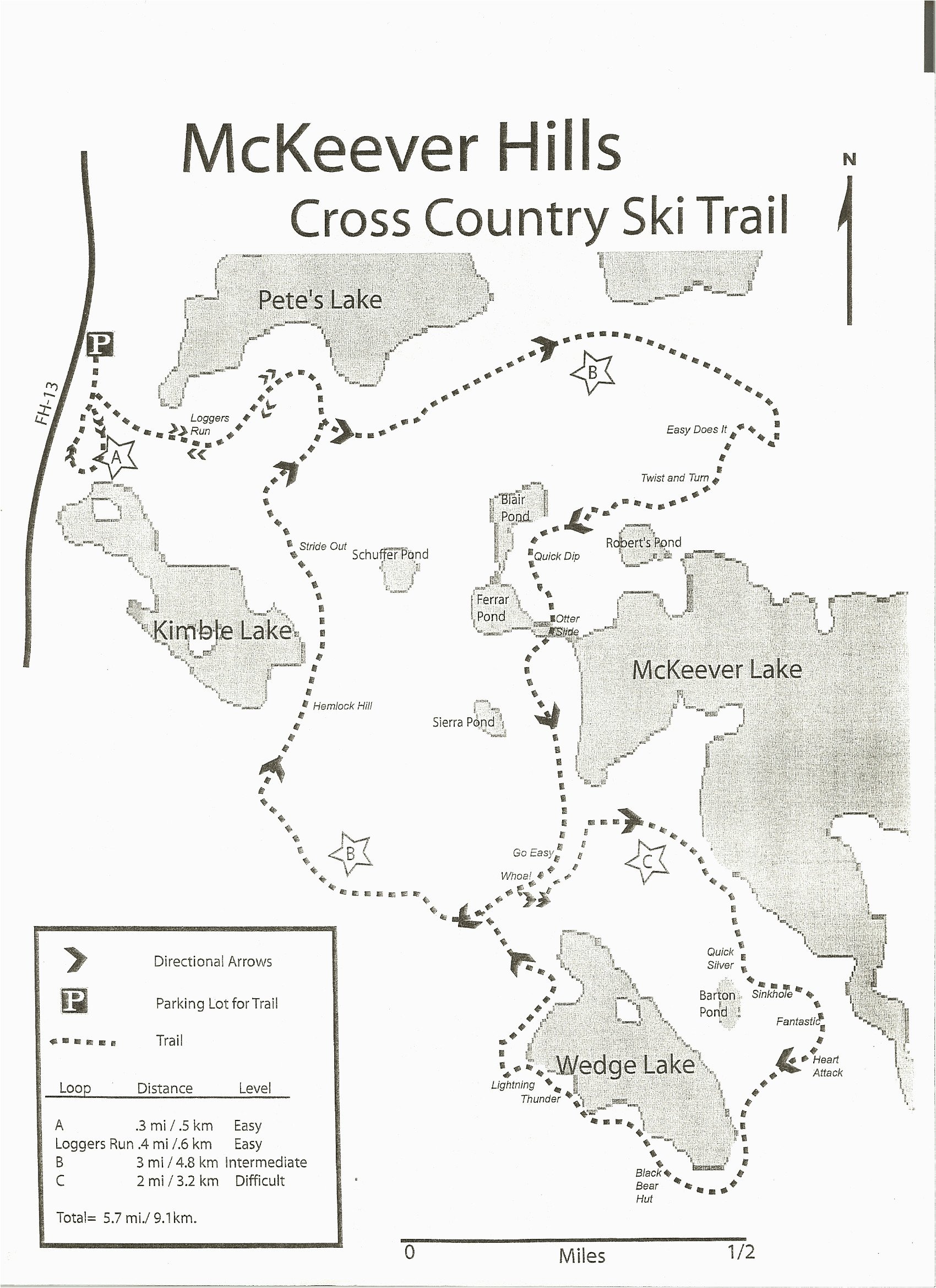 Grand Marais Michigan Map Michigan Trail Maps