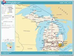 Hell Michigan Map 11 Best Fun Facts About Michigan Images Michigan Travel northern