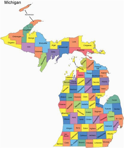 Map Of Alpena Michigan Michigan Map with Counties Big Michigan Love Michigan Map Guns