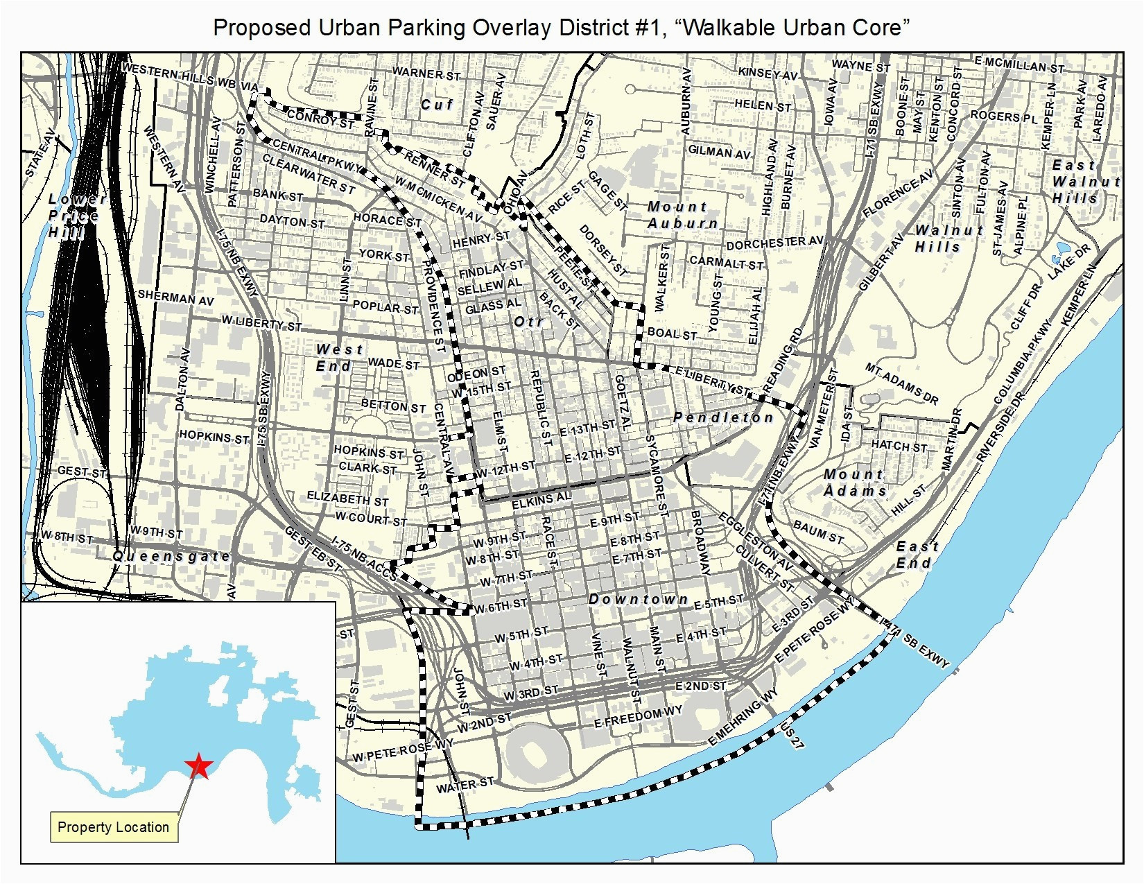 Map Of Downtown Cincinnati Ohio Map Of Downtown Cincinnati Awesome Map Downtown Columbus Ohio