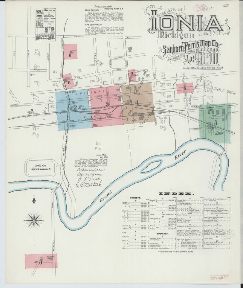 Map Of Dundee Michigan Map 1800 to 1899 Michigan Library Of Congress