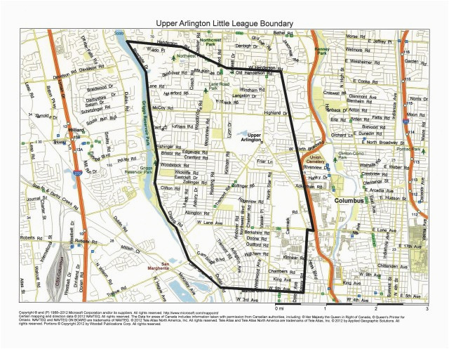 Map Of Upper Arlington Ohio Upper Arlington Bear Cub Baseball Powered by Leaguetoolbox