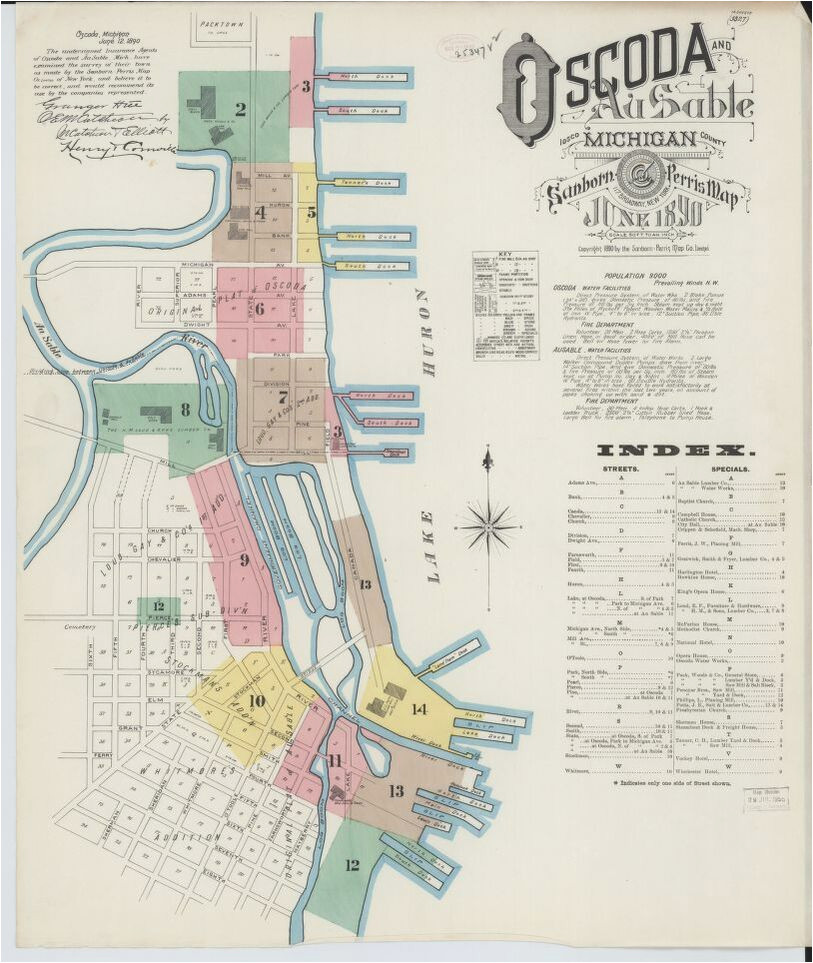 Map Of Ypsilanti Michigan Map 1800 to 1899 Michigan Library Of Congress