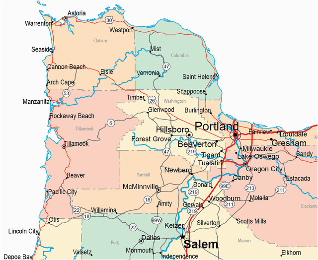 Map Scappoose oregon oregon State Map Gallery Photos oregon Coast oregon Map