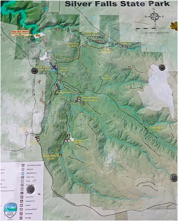 Map Silverton oregon Map Of State Park Picture Of Silver Falls State Park Silverton