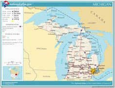 Maps Michigan Narcotics 11 Best Fun Facts About Michigan Images Michigan Travel northern