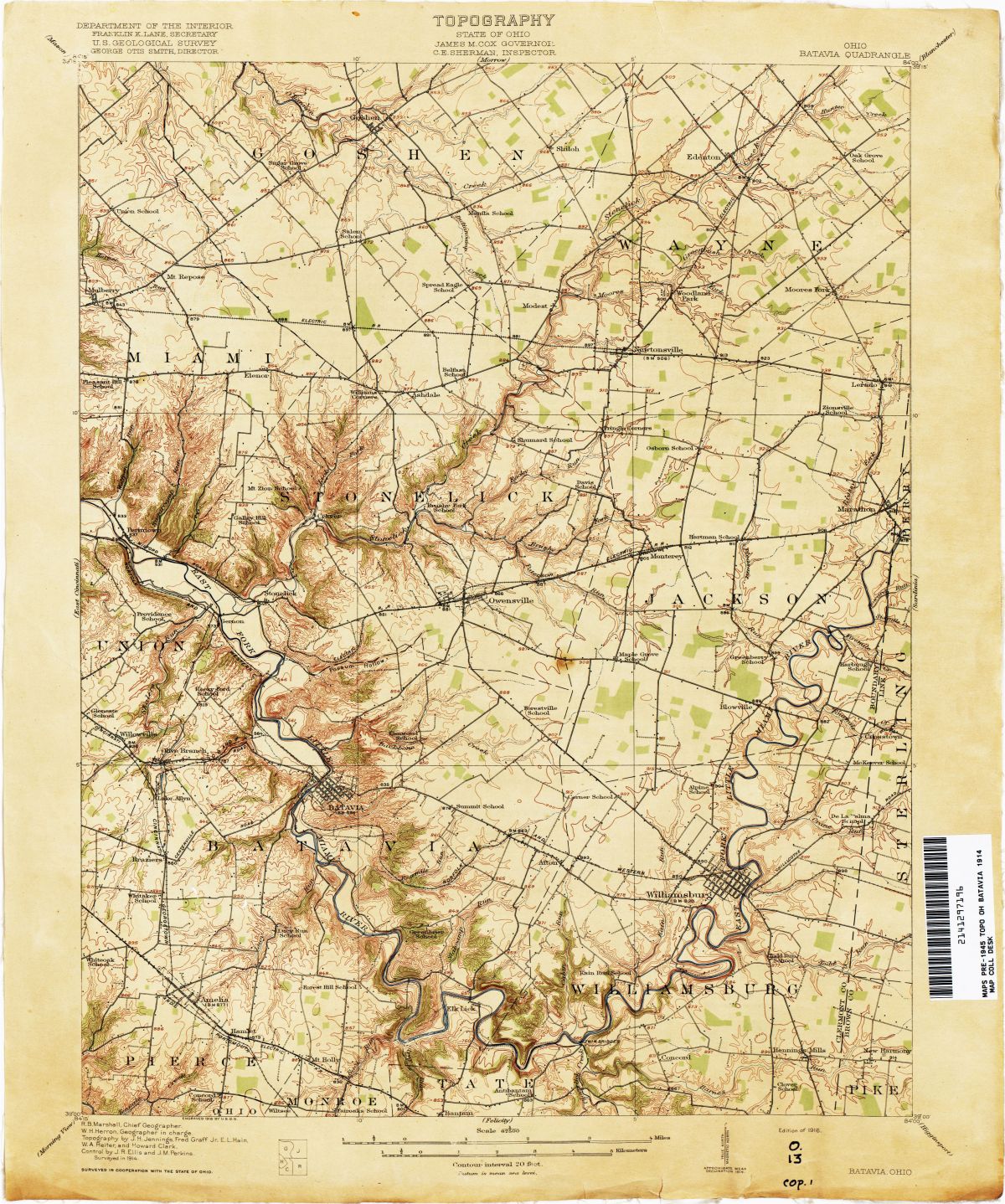 Mason Ohio Zip Code Map Ohio Historical topographic Maps Perry Castaa