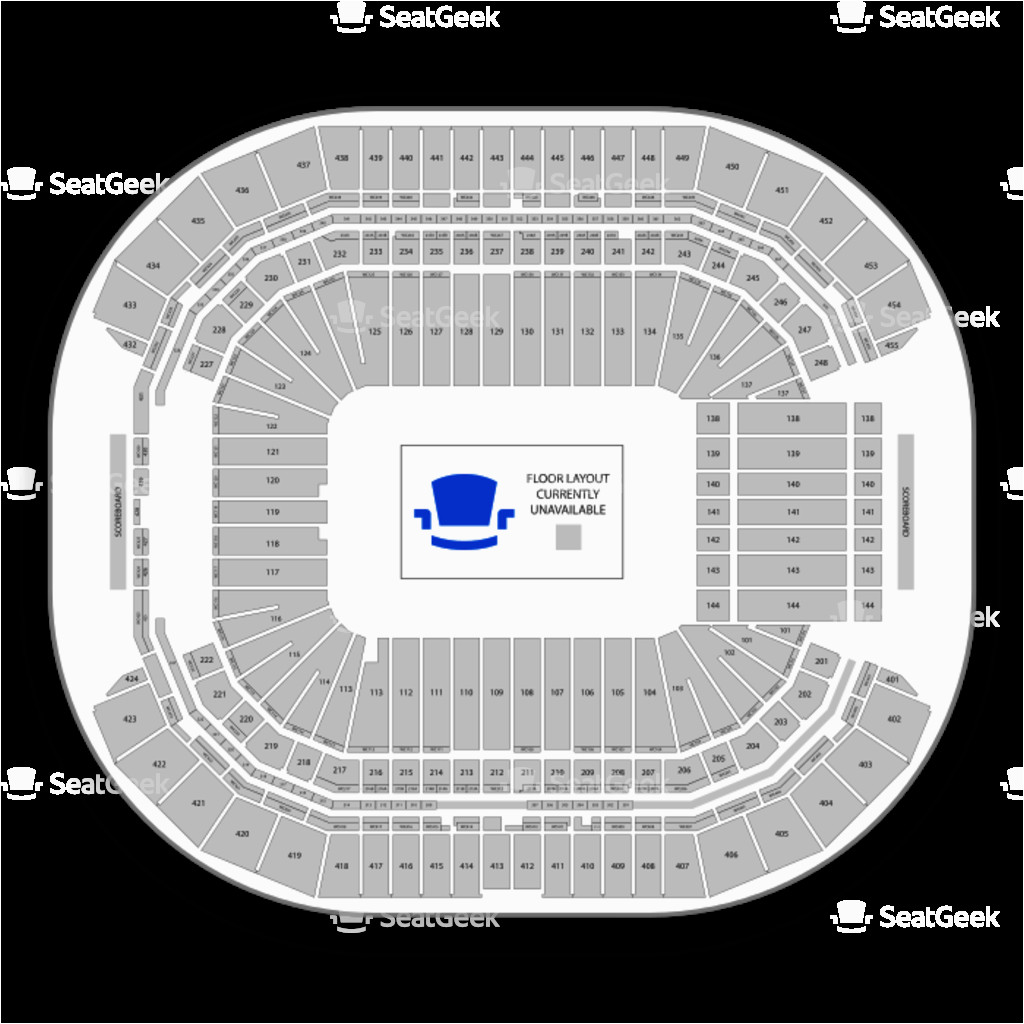 Michigan State Football Stadium Map State Farm Stadium Seating Chart Map Seatgeek