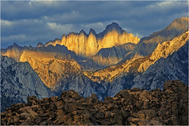 Mt Whitney Map California Climbing Mount Whitney Highest Mountain In California