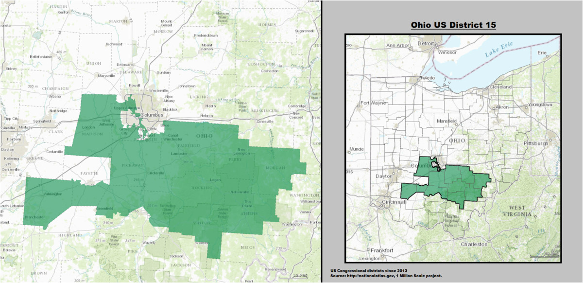 Ohio 8th Congressional District Map Ohio S 15th Congressional District Wikipedia