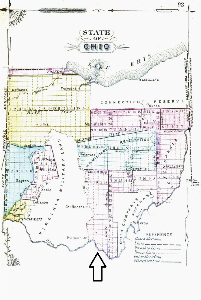 Ohio State Land Map Map Lebanon Ohio Secretmuseum