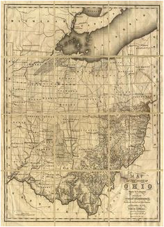 Old Maps Of Ohio 9 Best Maps Images Map Of Ohio Antique Maps Old Maps