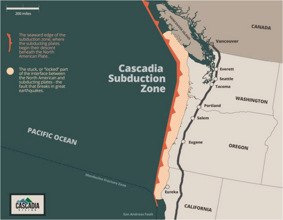 Oregon Coast Tsunami Map Fema Preparing for Magnitude 9 0 Cascadia Subduction Zone Earthquake