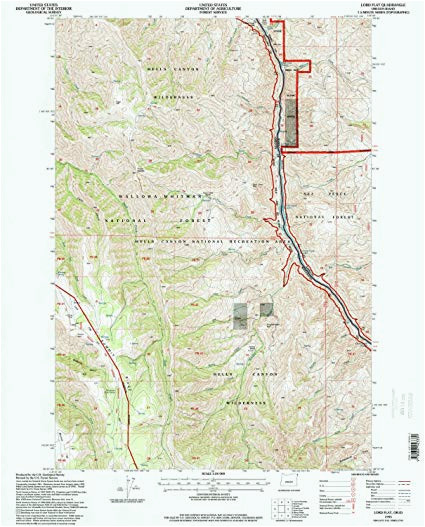 Oregon topo Maps Free Amazon Com Yellowmaps Lord Flat or topo Map 1 24000 Scale 7 5 X