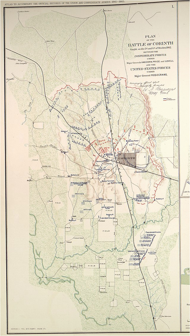 Vicksburg Michigan Map Second Battle Of Corinth Wikiwand