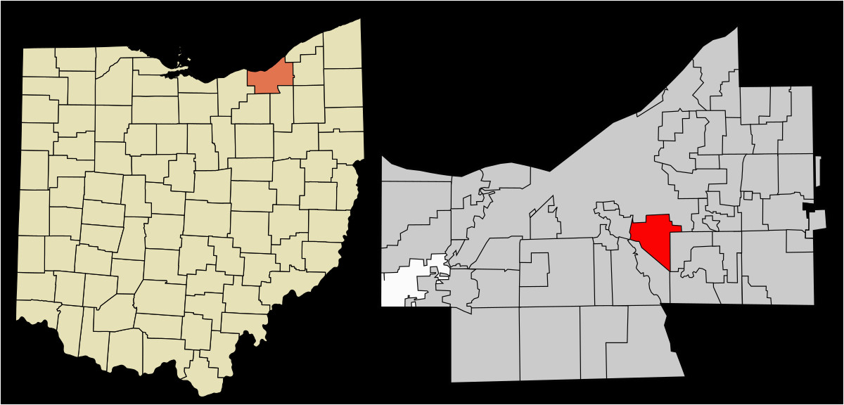 Walton Hills Ohio Map Garfield Heights Ohio Wikipedia