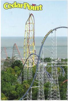 Cedar Point Ohio Map Cedar Point Amusement Park Sandusky Ohio Visit their Website for