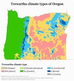 Climate Map Of oregon Climate Of oregon Revolvy