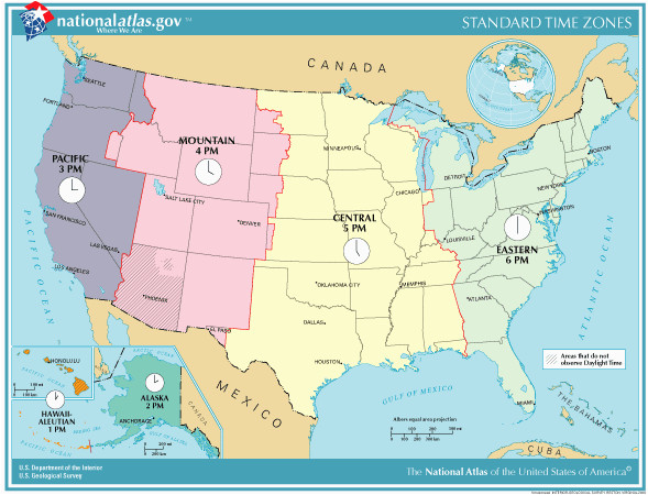 Eastern Time Zone Map Tennessee Printable Maps Time Zones