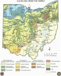 Glacial Map Of Ohio 403 Best Findlay Ohio Images Findlay Ohio Hancock County County Seat