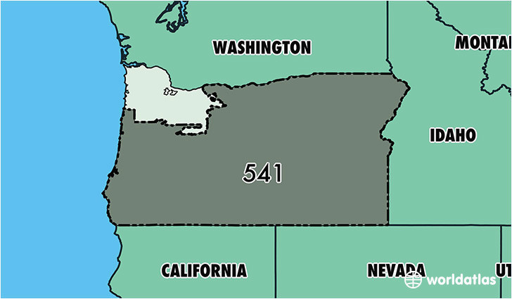 Grants Pass oregon Zip Code Map where is area Code 541 Map Of area Code 541 Eugene or area Code