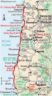 Longview oregon Map Map or oregon Coast Secretmuseum