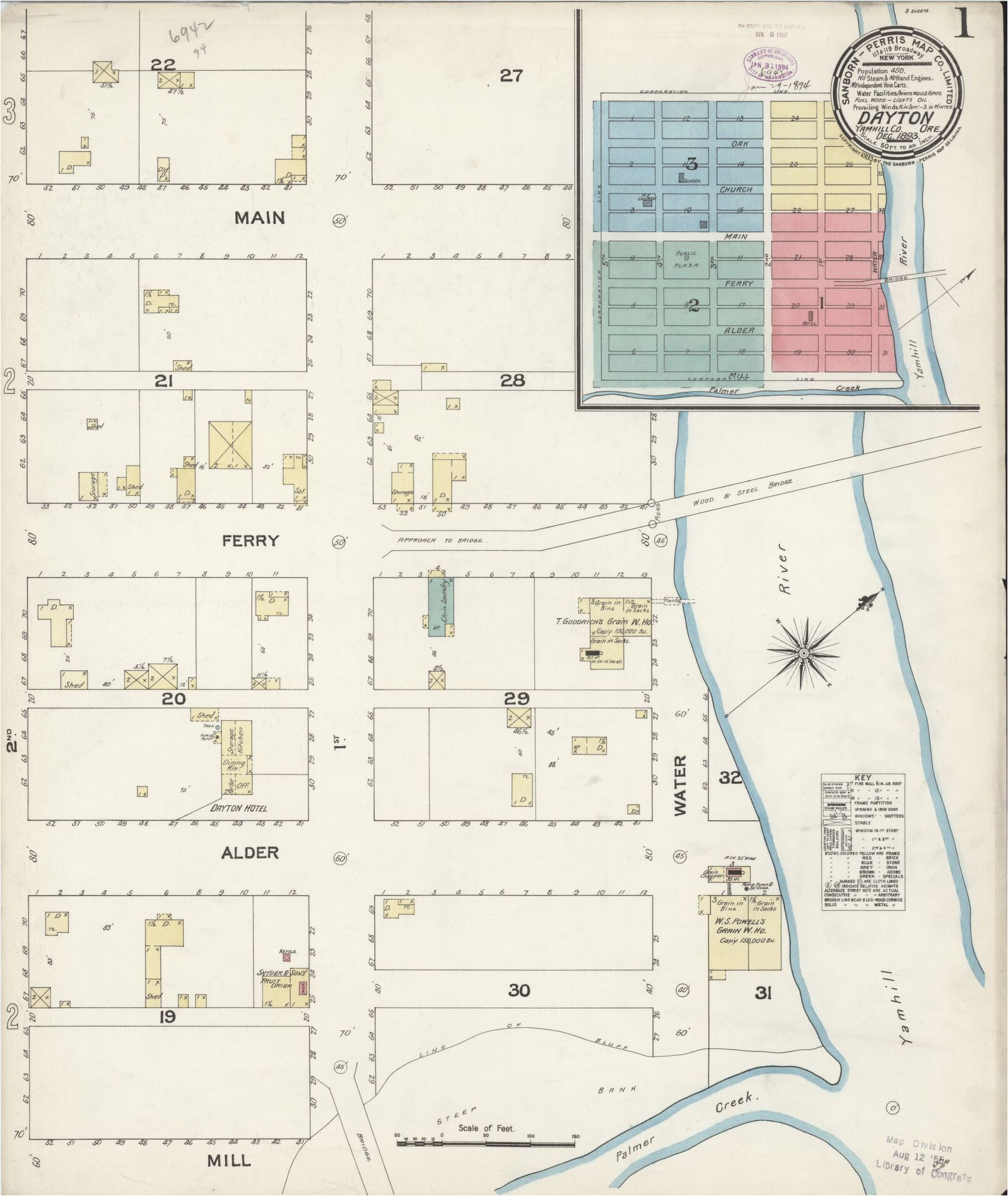Map Of Cottage Grove oregon Sanborn Maps oregon Library Of Congress
