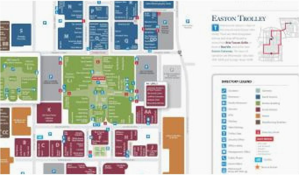 Map Of Easton town Center Columbus Ohio Easton town Center Columbus Ohio Map Easton Mall Map Luxury Maps