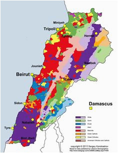 Map Of Lebanon oregon 14 Best Lebanon Map Images
