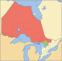Map Of Ontario oregon northern Ontario Wikipedia