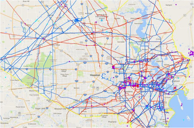 Minnesota Oil Pipeline Map Interactive Map Of Pipelines In the United States American