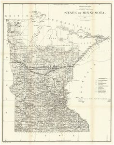 Minnesota Reservations Map 19 Best Minnesota Images Minnesota Vintage Cards Vintage Maps
