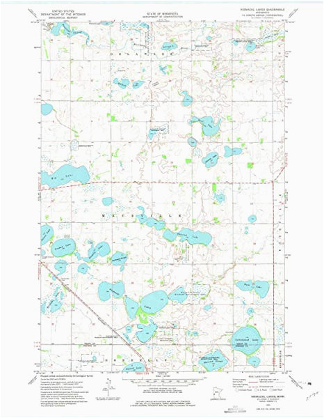 Minnesota Wma Map Mn Wma Map Population Map Of Us