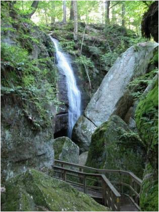 Ohio Waterfalls Map Cascade Falls is In Nelson Kennedy Ledges State Park In