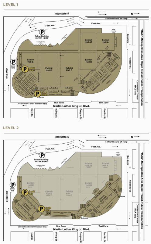 Oregon Convention Center Map Map Of Red Lion Portland Convention Center Portland Beautiful Ideas