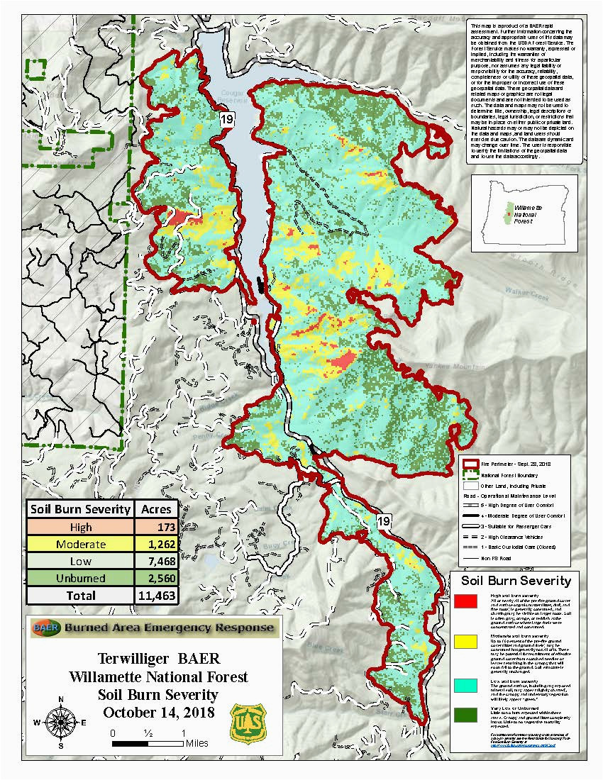 Oregon forest Fire Map Willamette National forest Fire Management