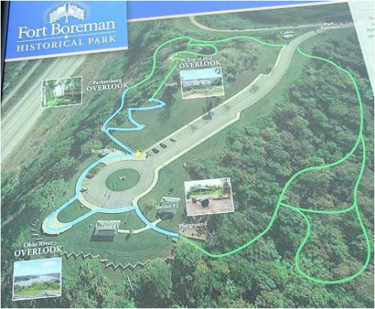 Parkersburg Ohio Map Park Map Picture Of fort Boreman Park Parkersburg Tripadvisor