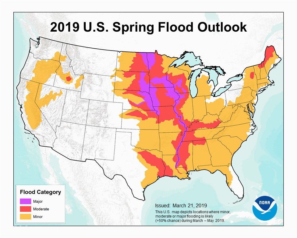 Satellite Map Minnesota Rising Rivers to Put More Communities at Risk Of Flood Disaster In