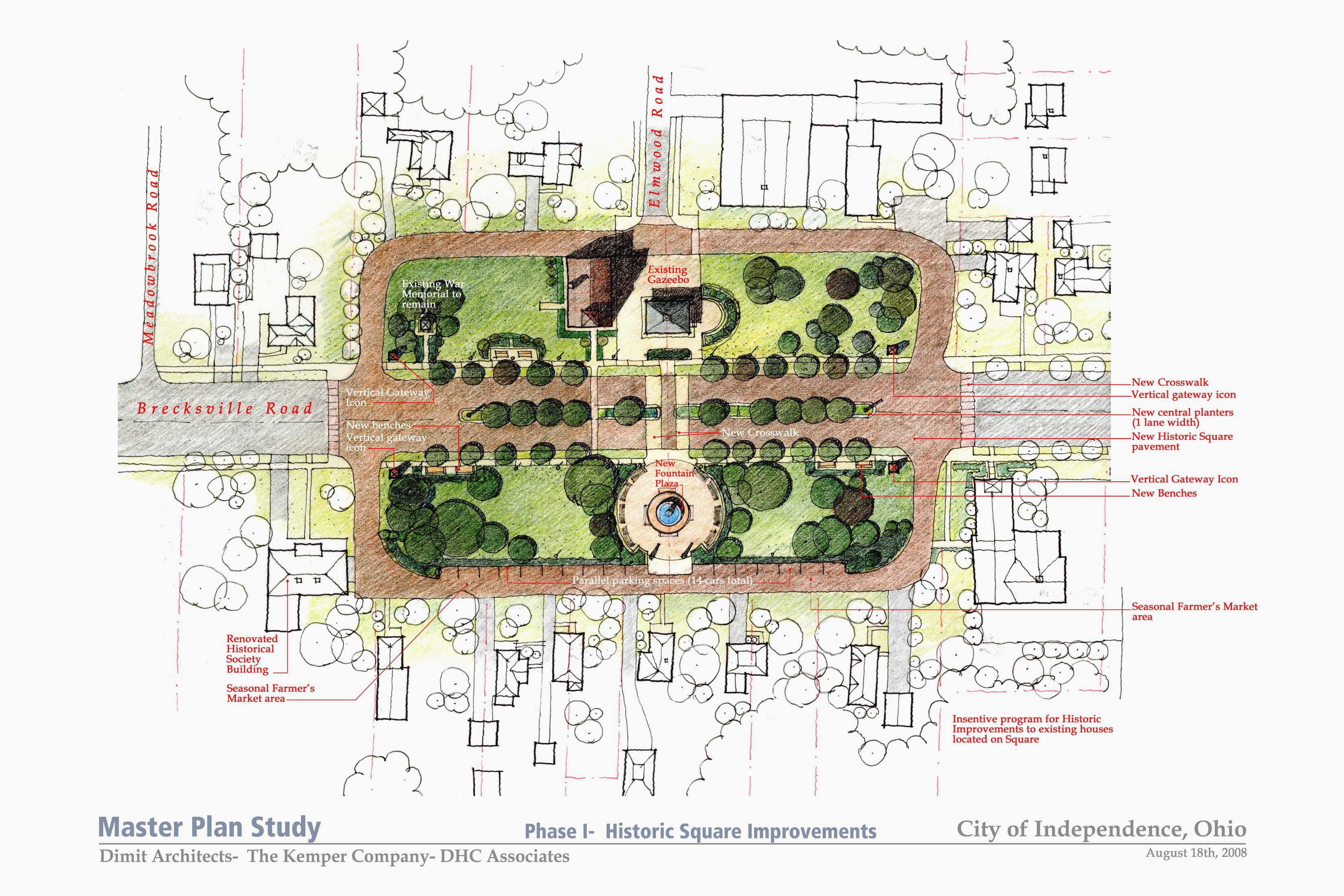 Solon Ohio Map Map solon Ohio City Of Independence Master Plan Dimit Architects