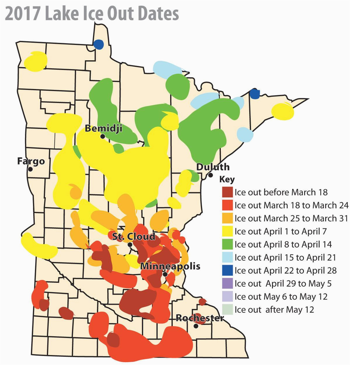 Temperature Map Minnesota with Climate Change Minnesota Will Not Be as We Know It Local