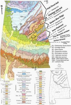 Tennessee Geologic Map Geologic Map Of Alabama Secretmuseum