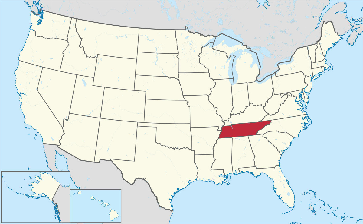 Tennessee In Usa Map Tennessee Wikipedia