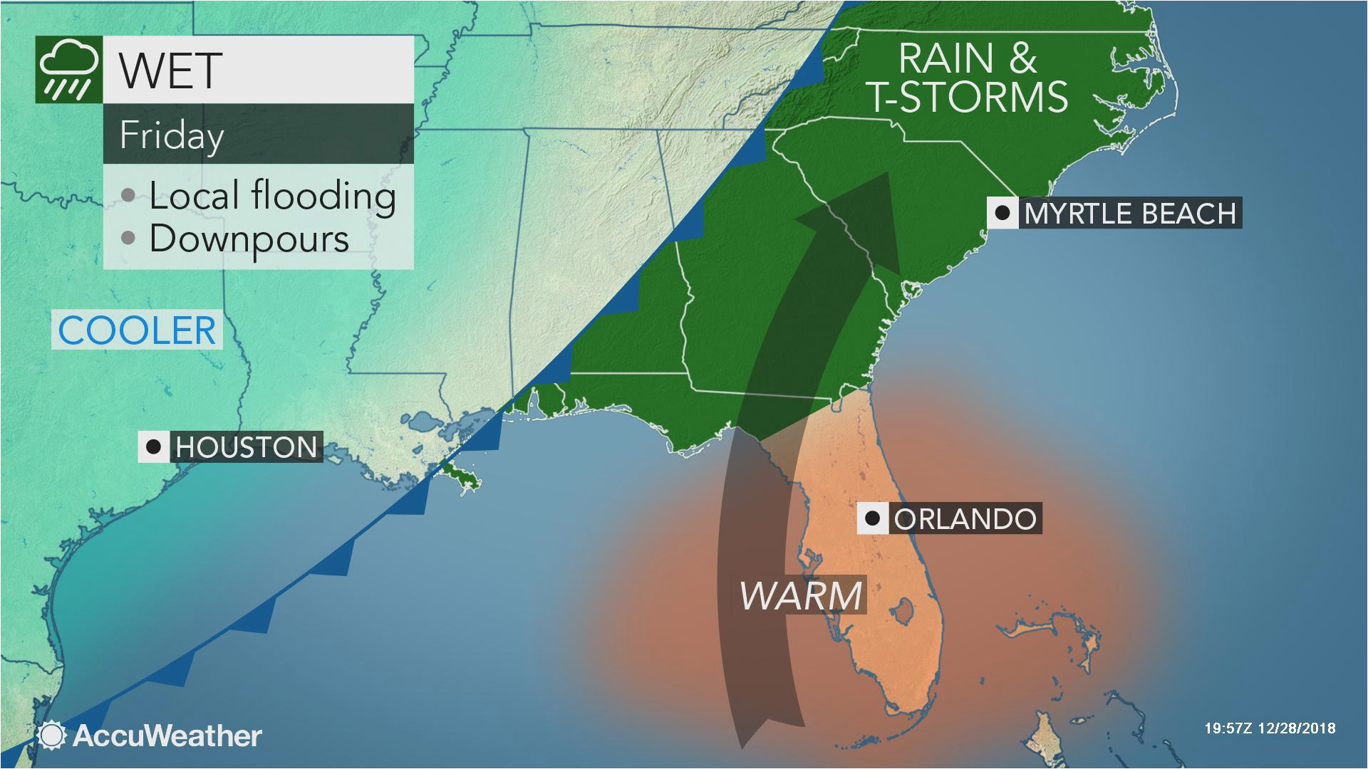 Tennessee Weather Radar Map Flood Concerns to Mount In Eastern Us as soaking Rain Storms