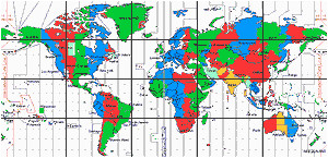 Time Zone Map In Tennessee Usa Time Zones Map with Current Local Time 12 Hour format