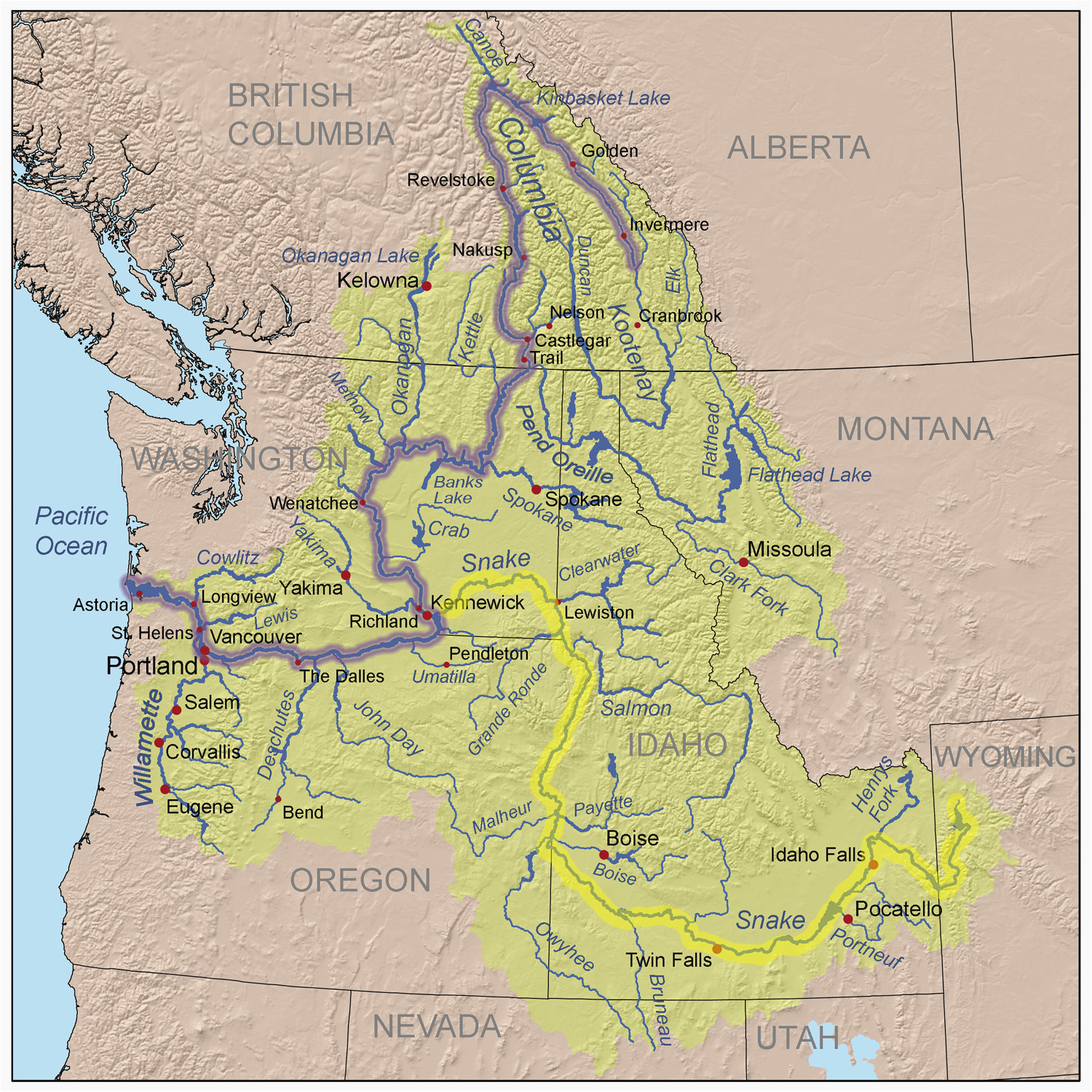 Umatilla oregon Map where is Pendleton oregon On Map Road Map Of oregon and California