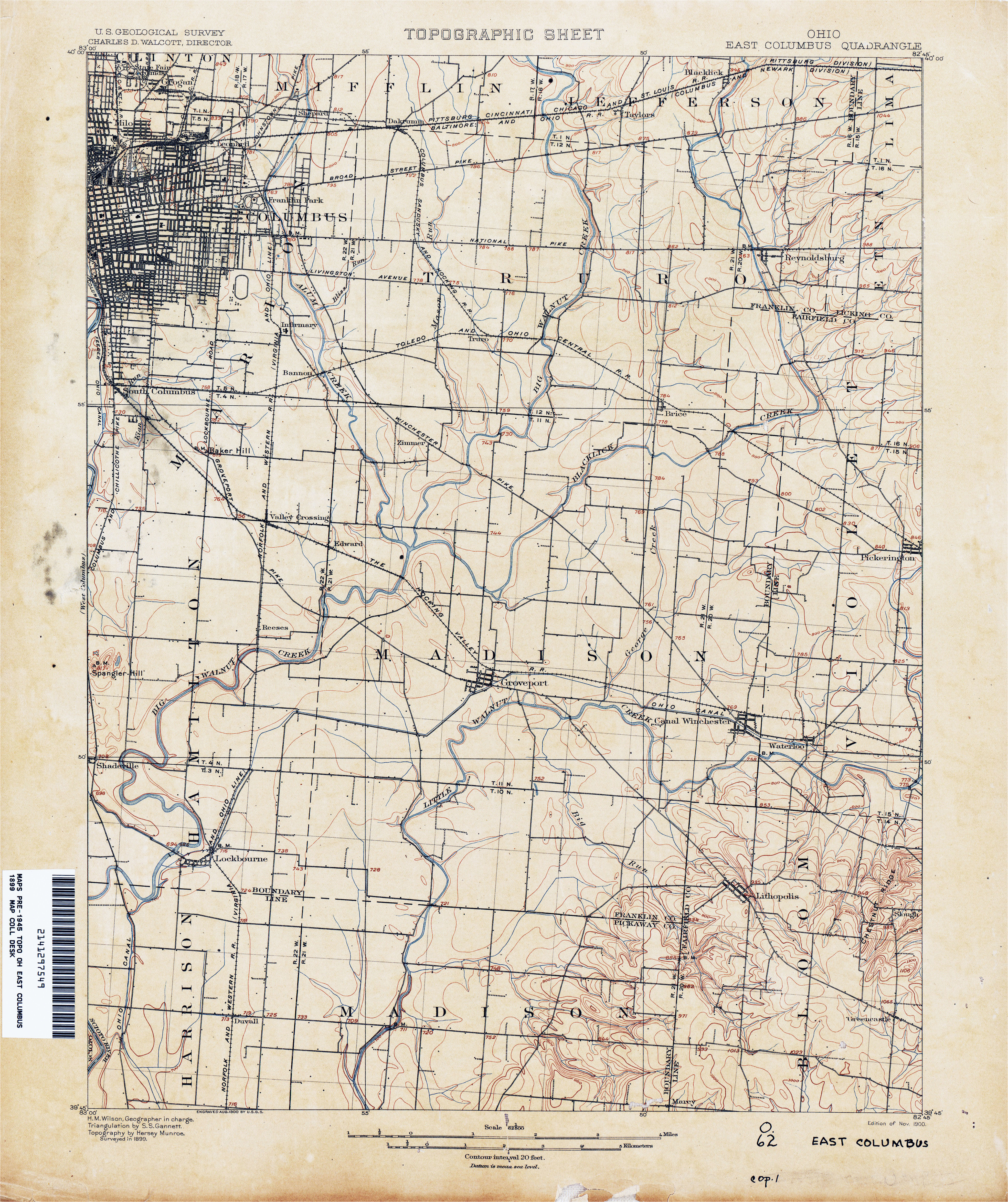 Where is Van Wert Ohio On Map Ohio Historical topographic Maps Perry Castaa Eda Map Collection