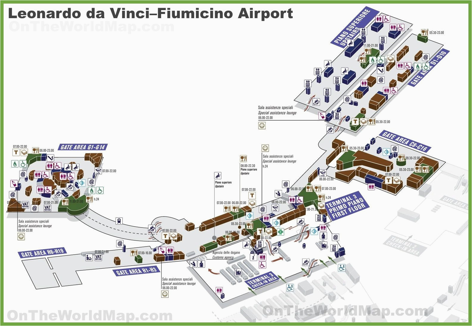 Airport Map Of Italy Pin by Jeannette Beaver On Pilot In 2019 Leonardo Da Vinci Rome