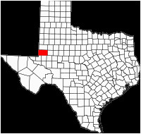 Andrews Texas Map County andrews Texas Wikipedia Bahasa Indonesia Ensiklopedia Bebas