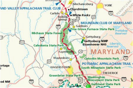 Appalachian Trail Map Tennessee Georgia Appalachian Trail Map Pdf Secretmuseum