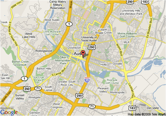 Austin Texas Google Map Google Map Austin Texas Business Ideas 2013
